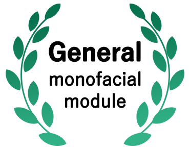 General monofacial module